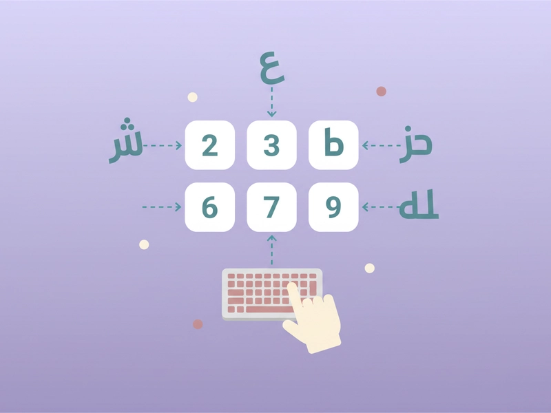How Numbers Replace Arabic Letters