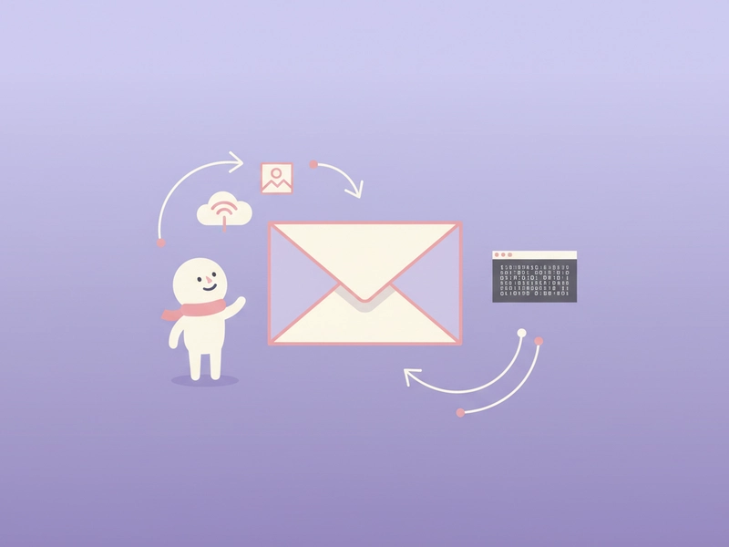 Historical email attachment using Base64 encoding