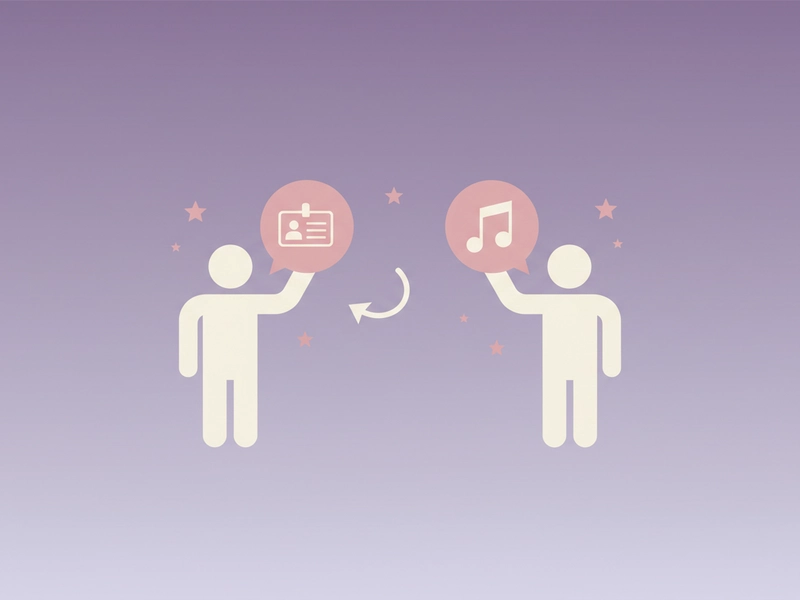 Generic name cards and rhyme links illustrating how new expressions can form