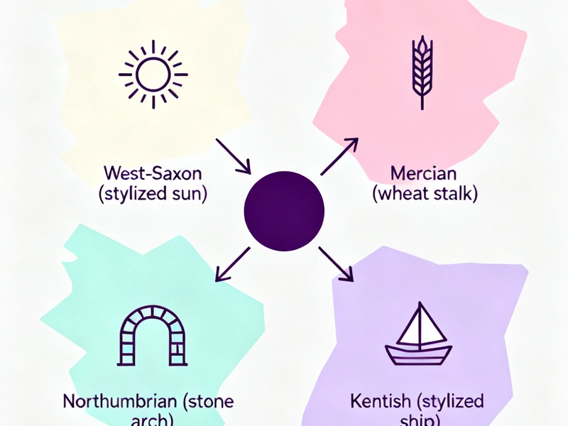 Old English Dialects Map