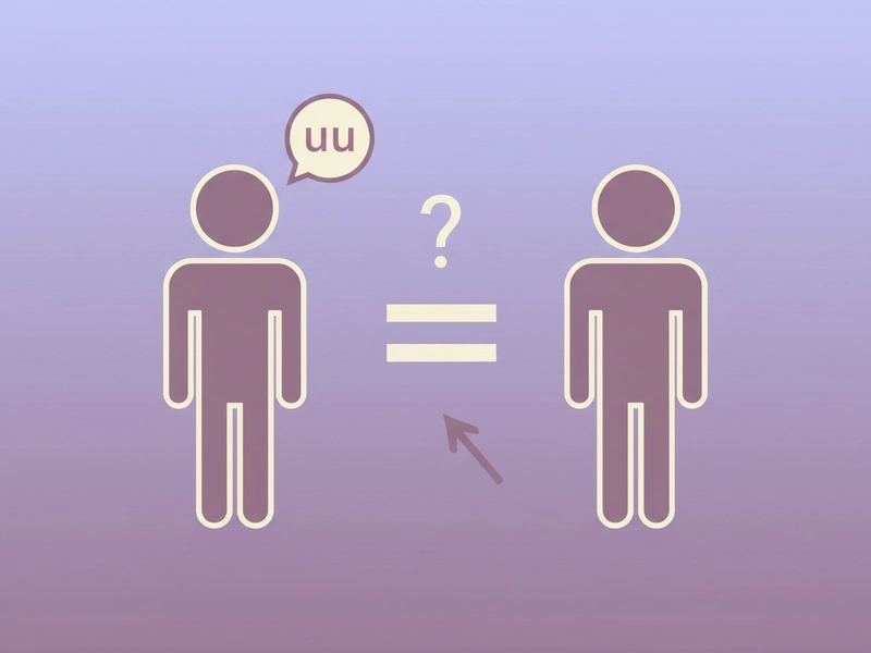 Abstract figures representing gender marking in Somali grammar