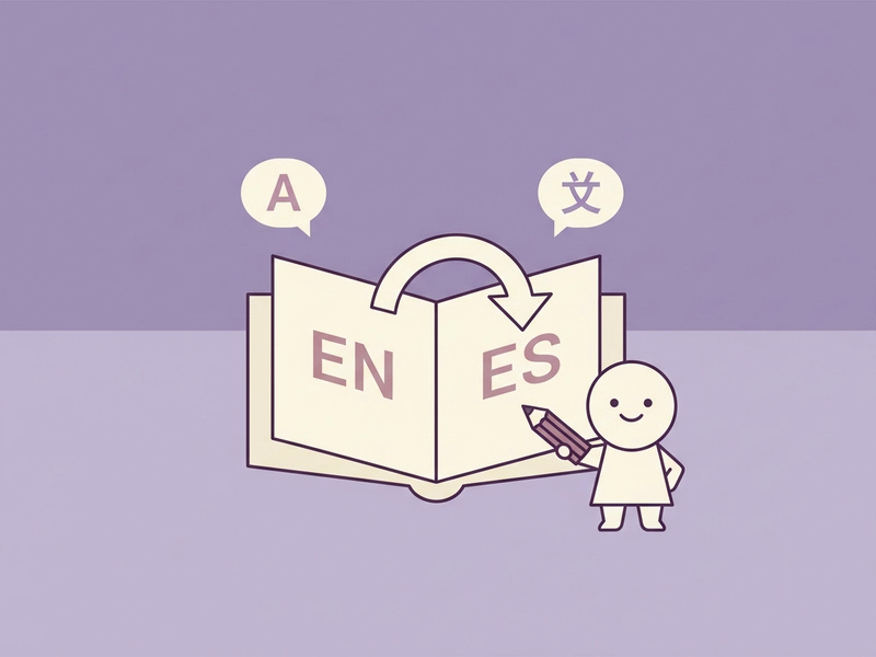 Prepare a draft for a bilingual reading copy