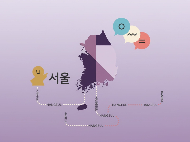Regional Korean speech bubbles leading to different Roman spellings