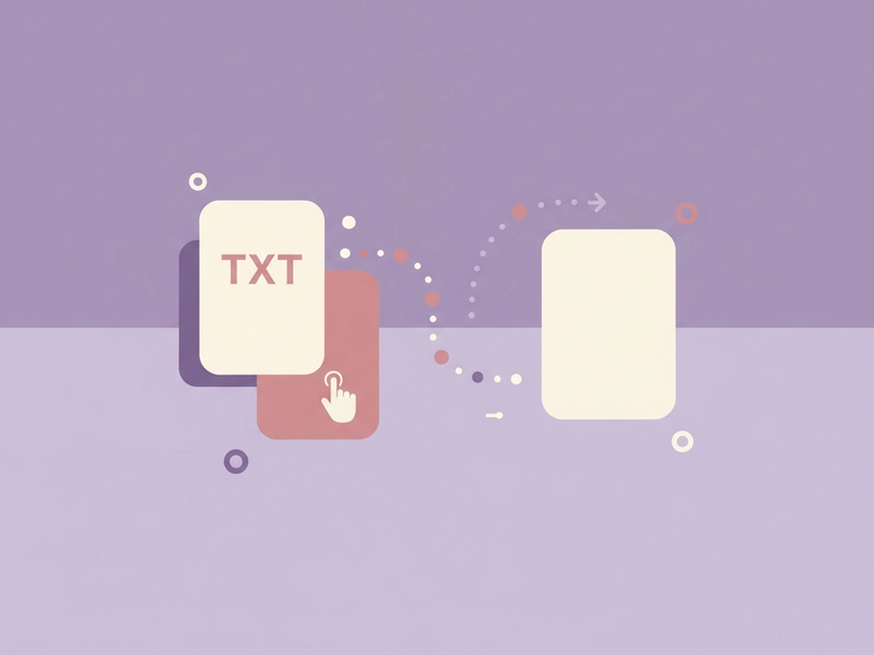 Page grouping in TXT
