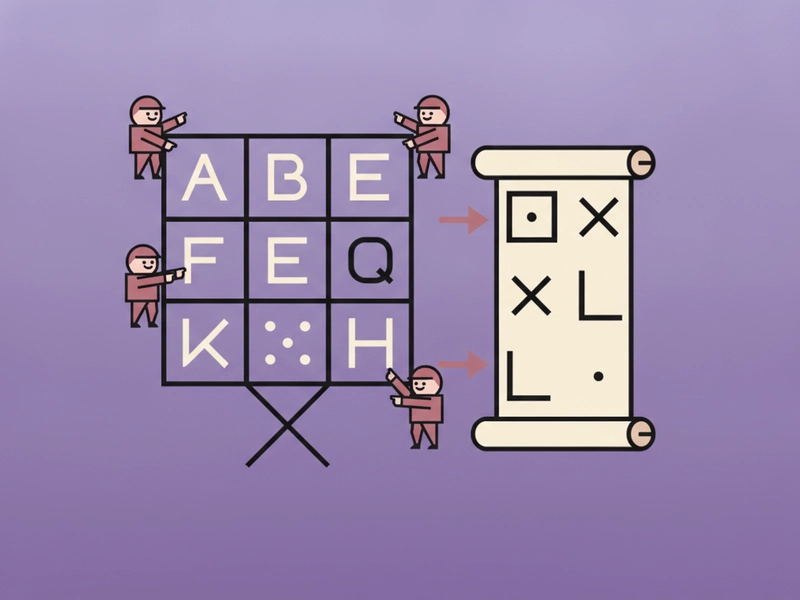 Civil War era letter with pigpen cipher markings