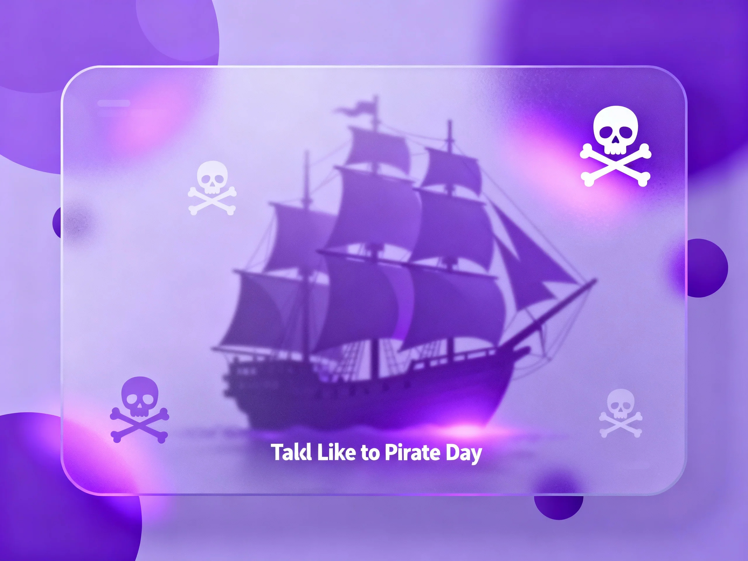 Talk Like a Pirate Day celebration
