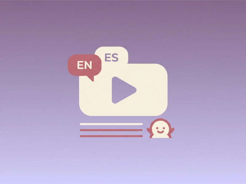 Translate a class video for Spanish speakers