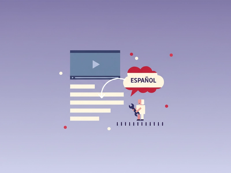 Localize product demo subtitles
