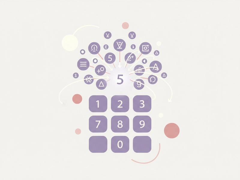One digit, many letters